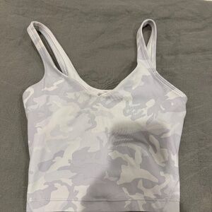 Lululemon Align Tank Incognito Camo Alpine White Multi